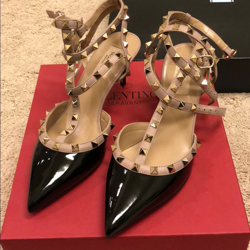 Valentino Rockstud Heels, 9.5
